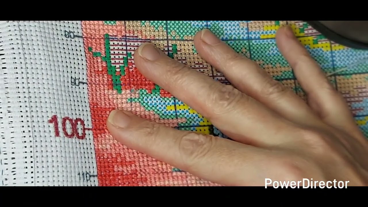 Le village au bord de l'eau #temu #estampé 