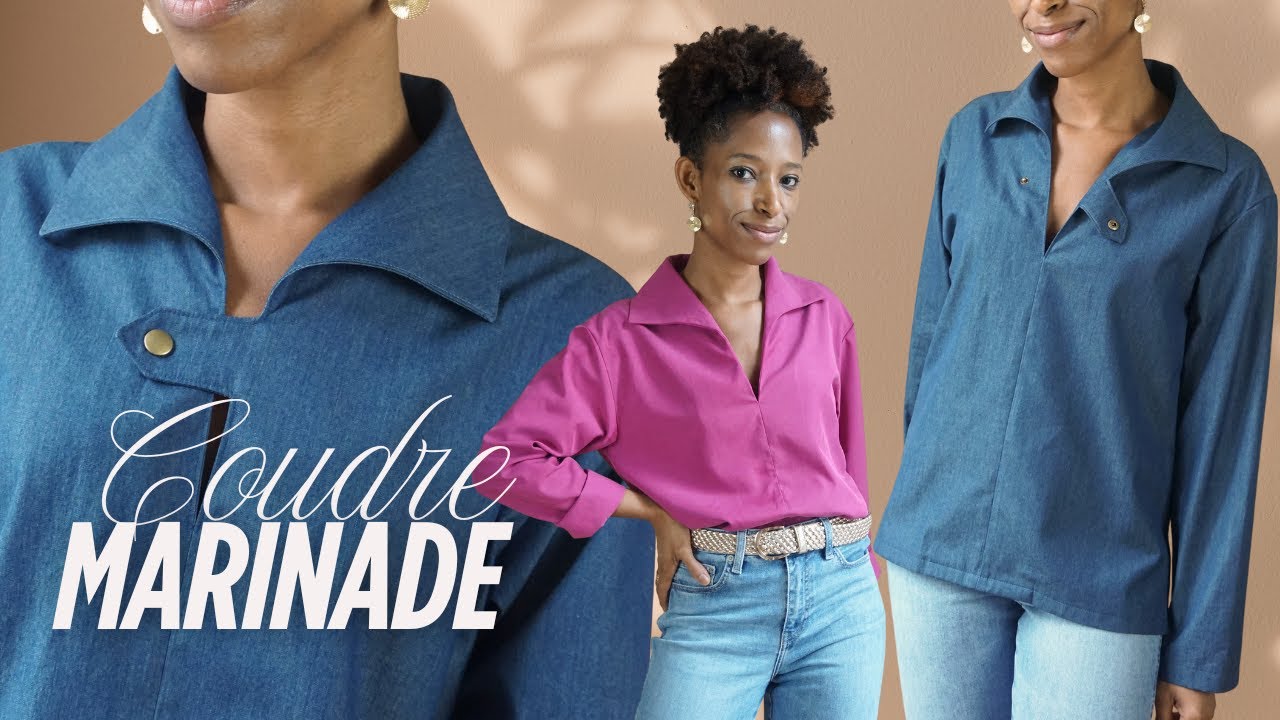 TUTO : coudre la vareuse Marinade