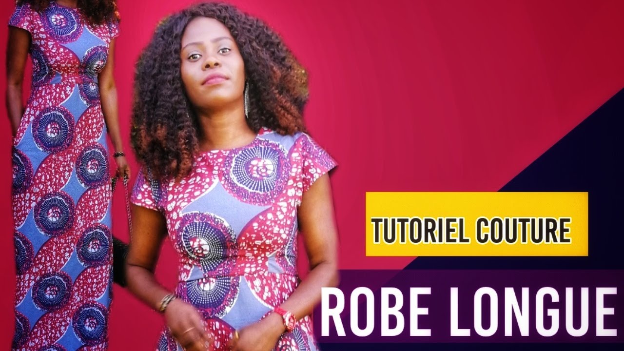 ROBE MAXI FACILE AVEC  DECOUPE PRINCESSE //NIVEAU DÉBUTANT// [TUTO COUTURE] PRETTY IRO