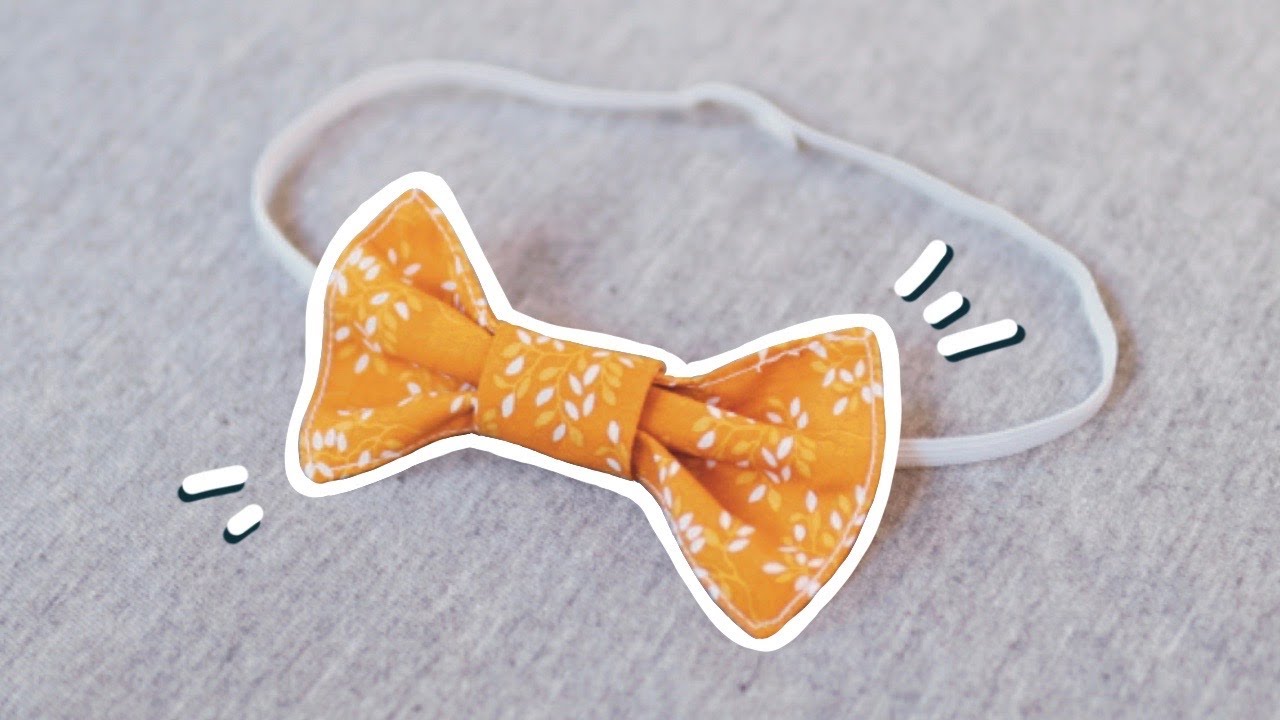 Tuto couture débutant : le noeud papillon version facile✨ Marion Blush