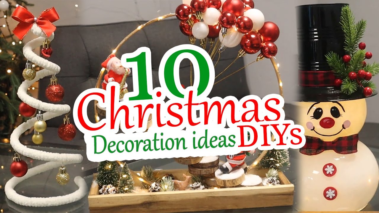 10 amazing DIY Christmas decoration ideas you should see at least once