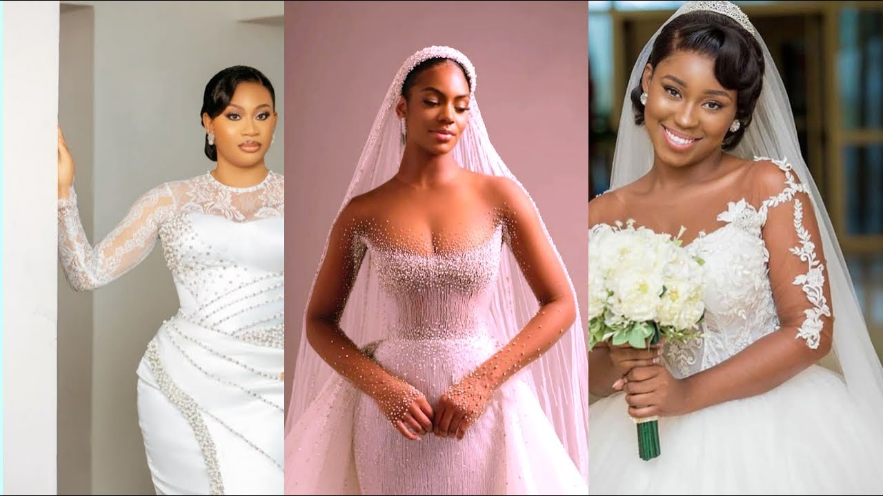 Les nouvelles robes de mariage tendance 2025 sont très stylées et chic.