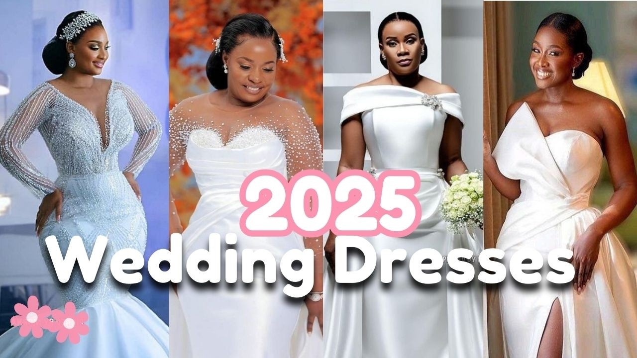 Trendy Wedding Outfits|Gorgeous Bride Wedding Gowns|Beautiful White Wedding Dress #fashion #wedding