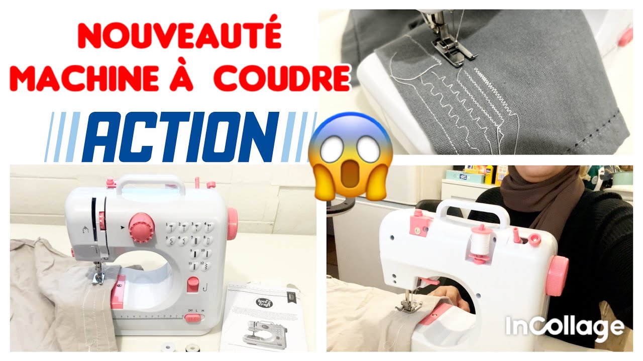 😍 MACHINE À COUDRE  ACTION TEST 19/11/24