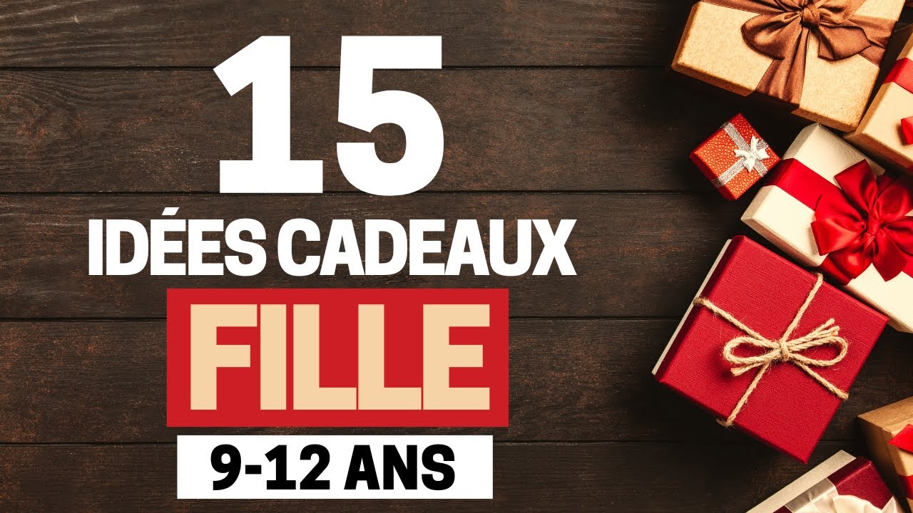15 Idées Cadeaux pour Fille de 9 à 12 ans à moins de 50€ (Noël 2025)