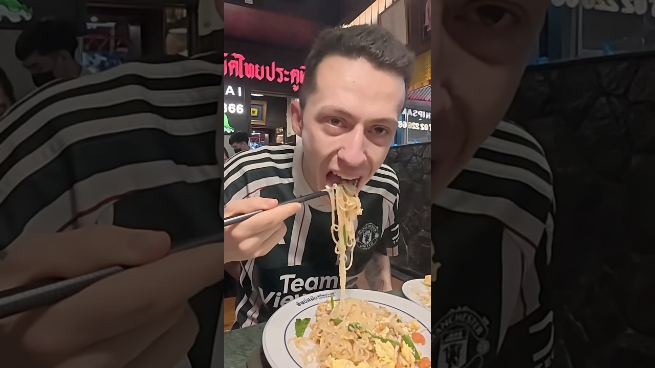 Mon premier pad thaï en Thaïlande 🇹🇭