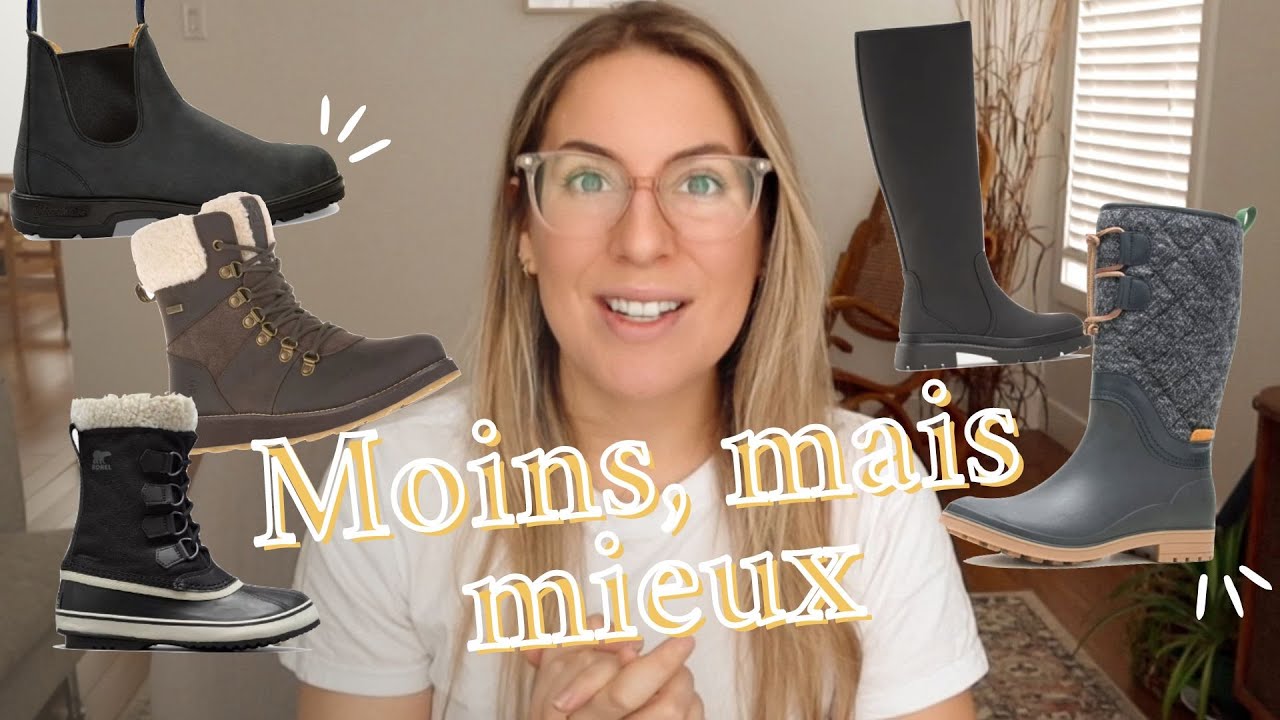 Review de toutes mes bottes d'hiver | Moins, mais MIEUX!