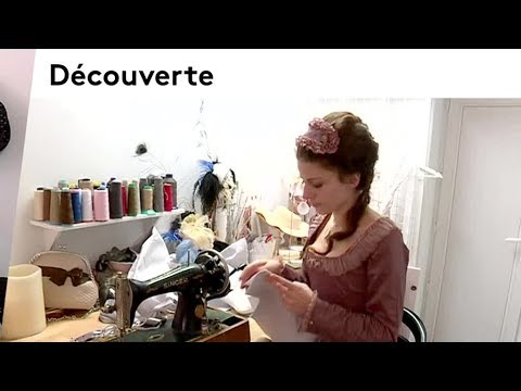 Loches : Augustine, une jeune couturière qui créée des robes d'époque