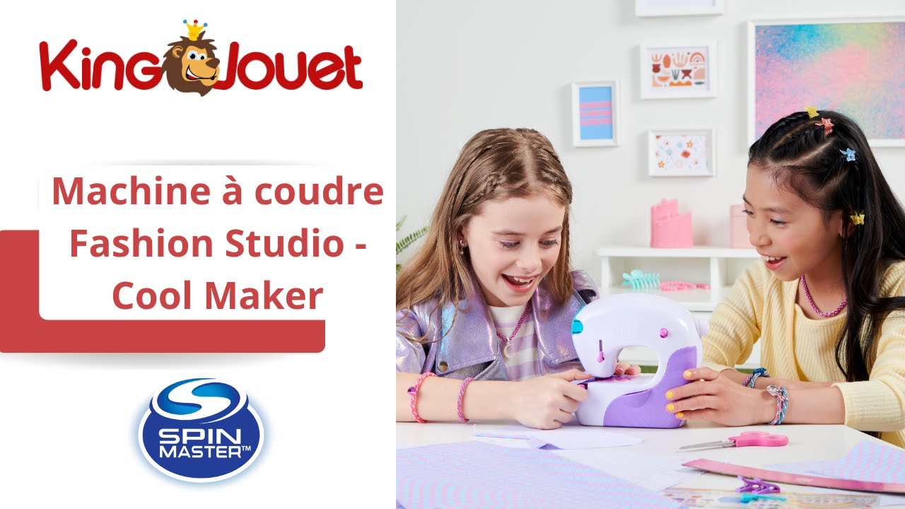 Machine à coudre Stitch 'N Style Fashion Studio - Cool Maker (904467)
