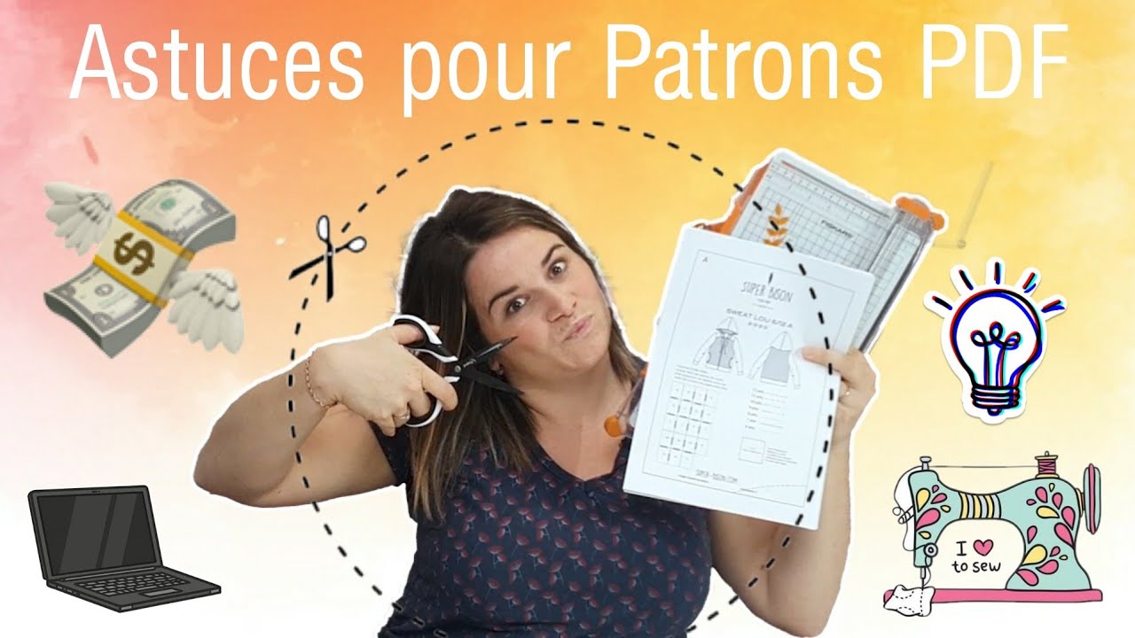Toutes mes astuces sur les patrons de couture en PDF / By PopO
