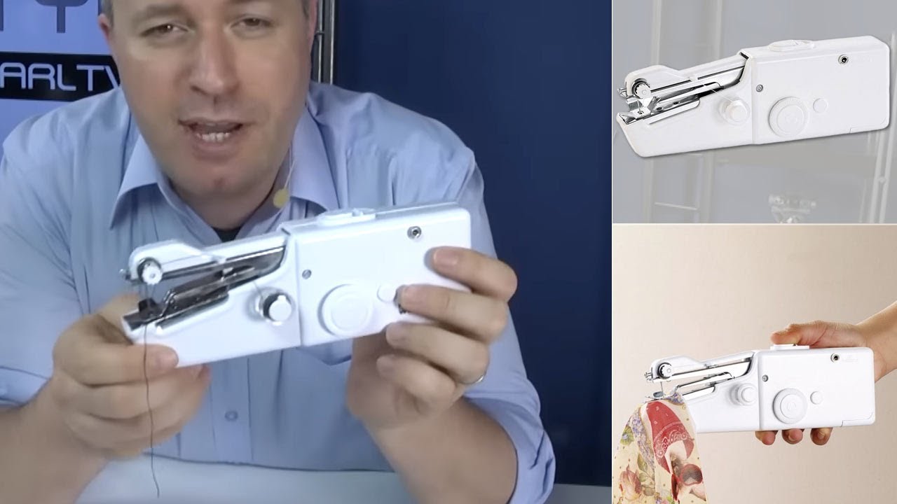 MINI MACHINE A COUDRE à main nomade - portative - [PEARLTV.FR]