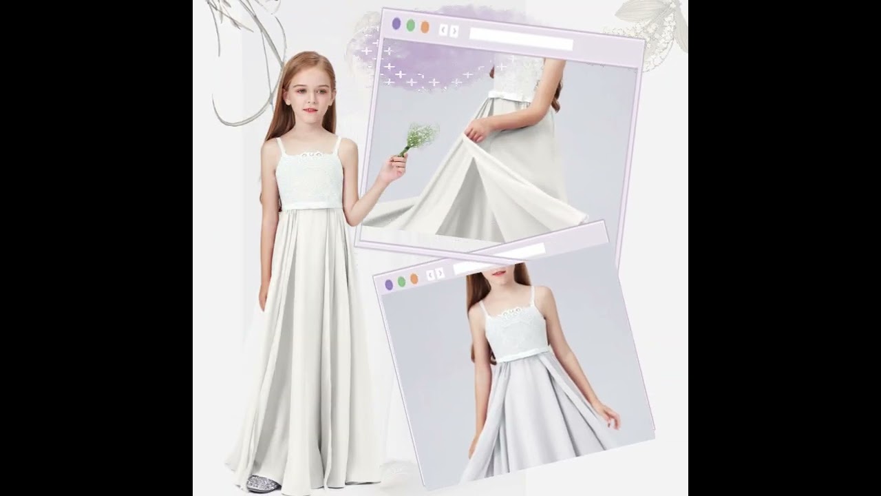 Top 10 robes les plus vendues en 2025💖 | Robe de Demoiselle d'Honneur Junior