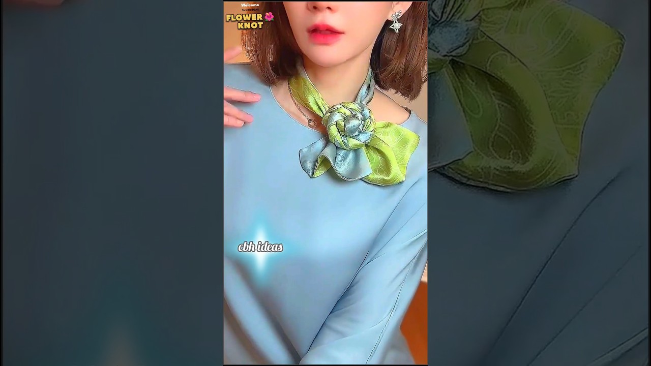 How to tie a silk ribbon flower