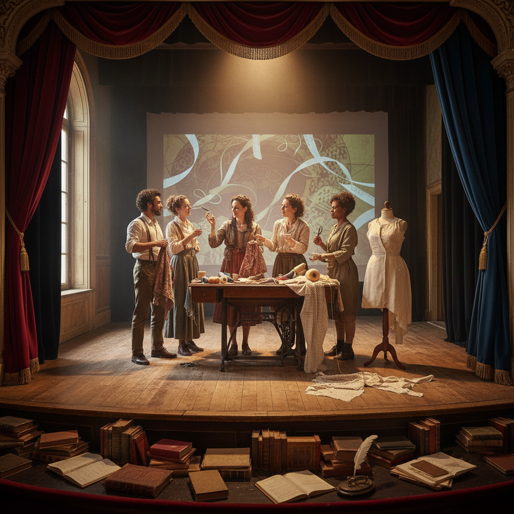 découvrez angers en scène et en fil : un spectacle captivant mêlant théâtre, art de la couture et récits inspirants pour une expérience culturelle unique.