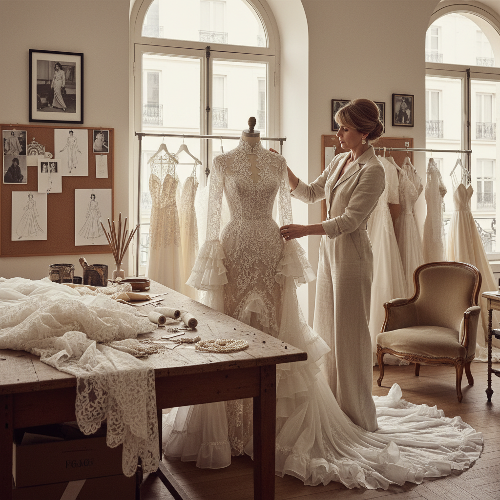 découvrez notre atelier couture mariage et apprenez à créer une tenue sur mesure pour votre jour unique. conseils, astuces et techniques pour un vêtement élégant et personnalisé.