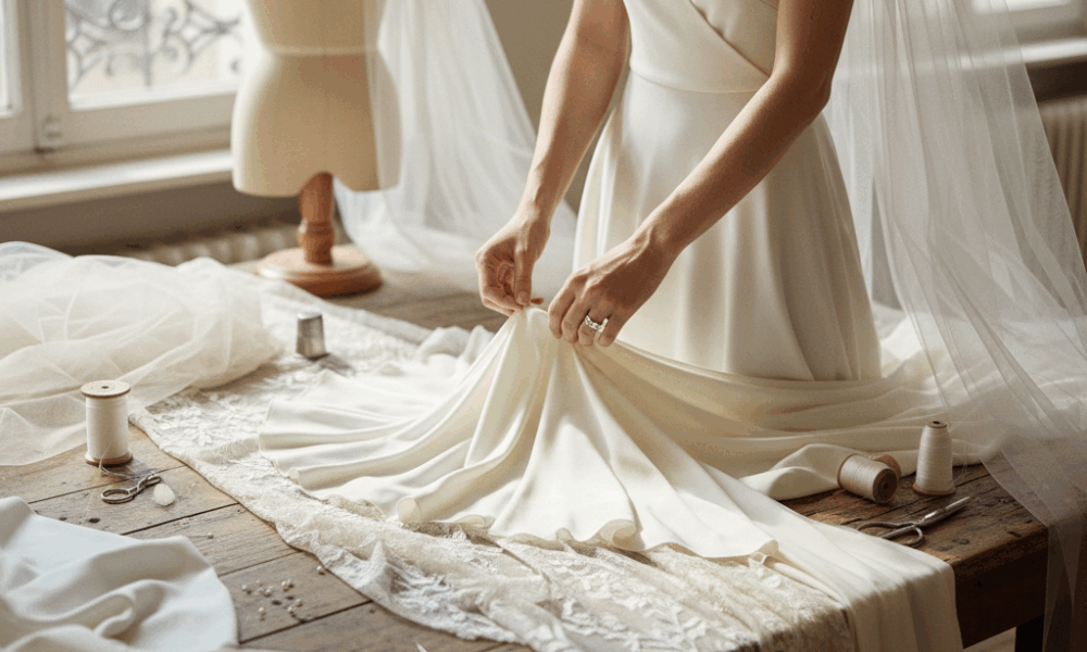 participez à notre atelier couture mariage et apprenez à créer une tenue sur mesure parfaite pour rendre votre jour unique inoubliable.