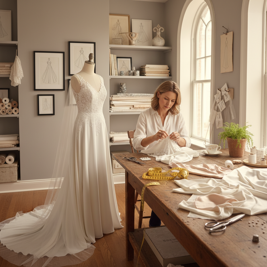 découvrez notre atelier couture mariage et apprenez à créer une tenue sur mesure parfaite pour célébrer votre jour unique avec élégance et personnalisation.