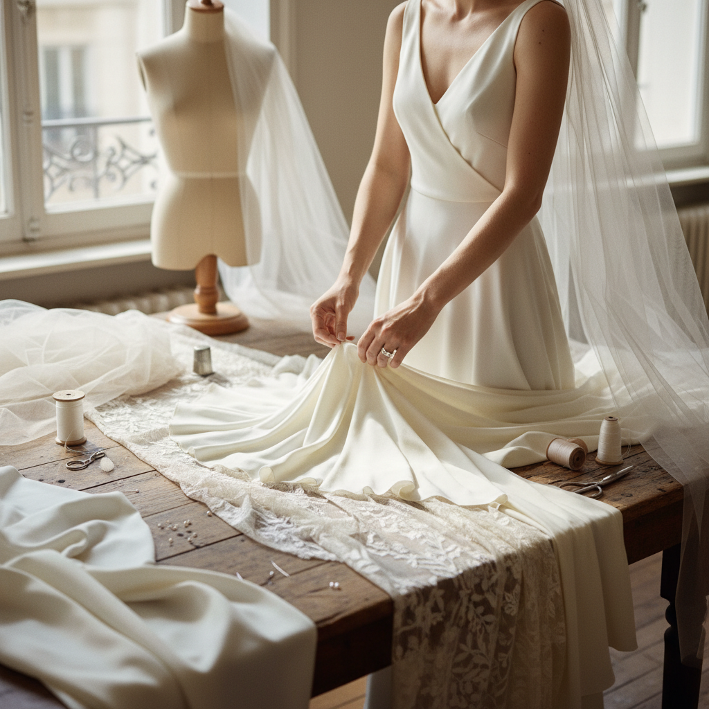 participez à notre atelier couture mariage et apprenez à créer une tenue sur mesure parfaite pour rendre votre jour unique inoubliable.