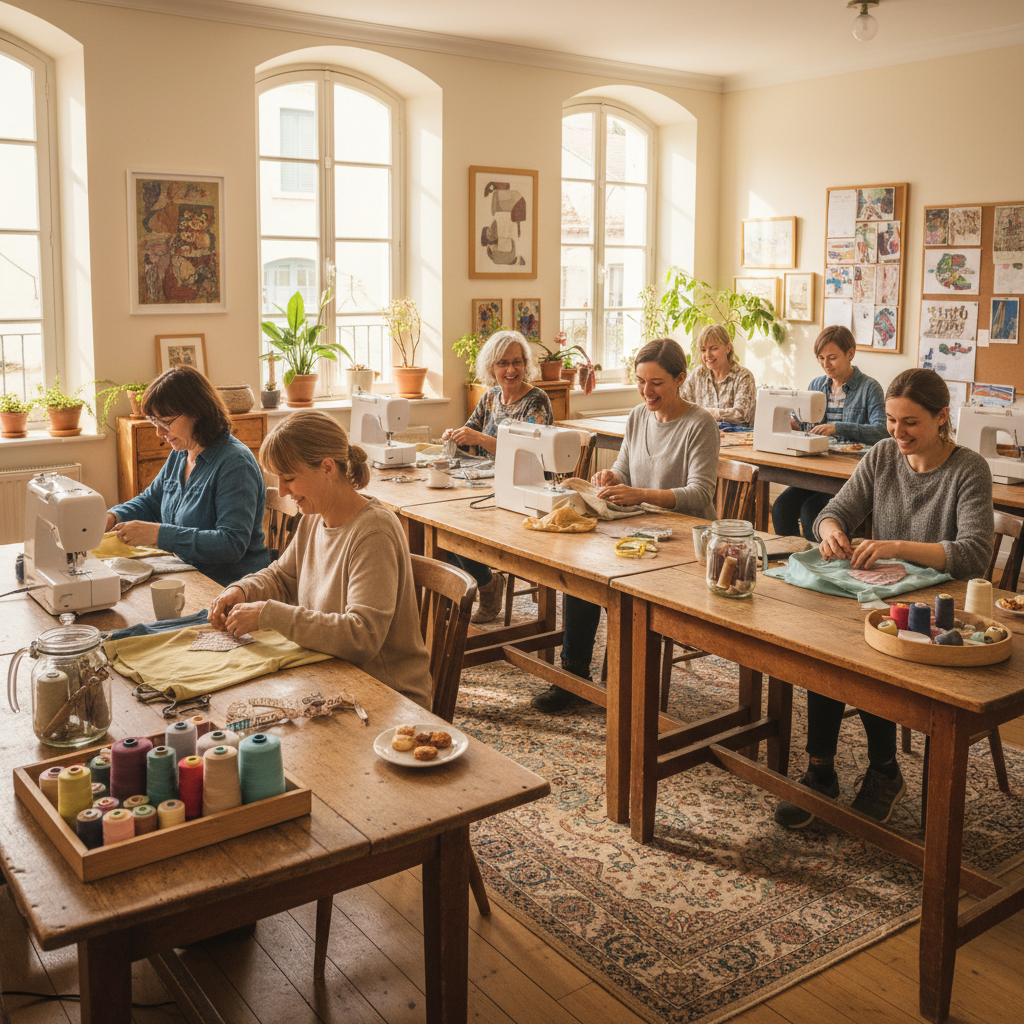 découvrez le nouvel espace couture au repair café de bain-de-bretagne, un lieu où créativité et réparation se rencontrent pour donner une seconde vie à vos textiles.