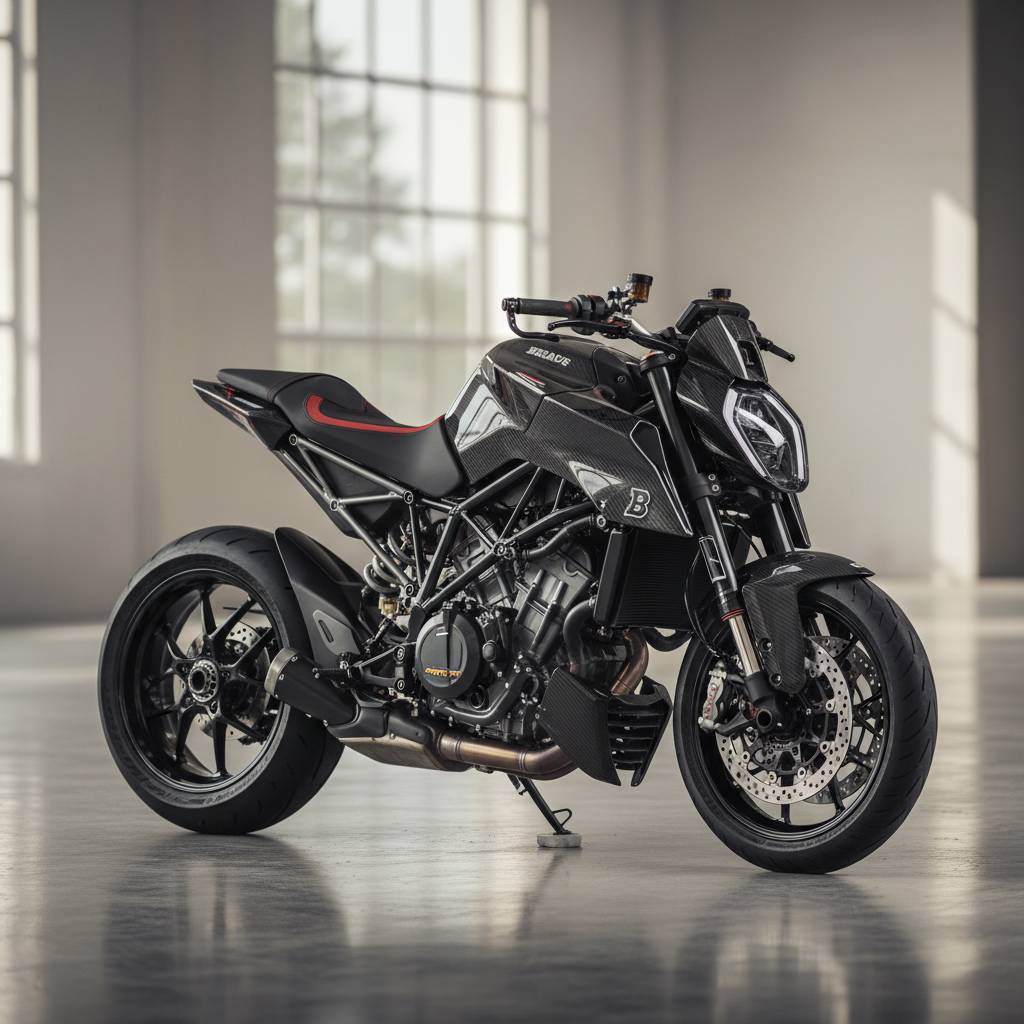 découvrez la brabus 1400 r signature edition, une réinvention spectaculaire de la super duke alliant puissance exceptionnelle et luxe raffiné, conçue pour les passionnés d'exclusivité et de performance.