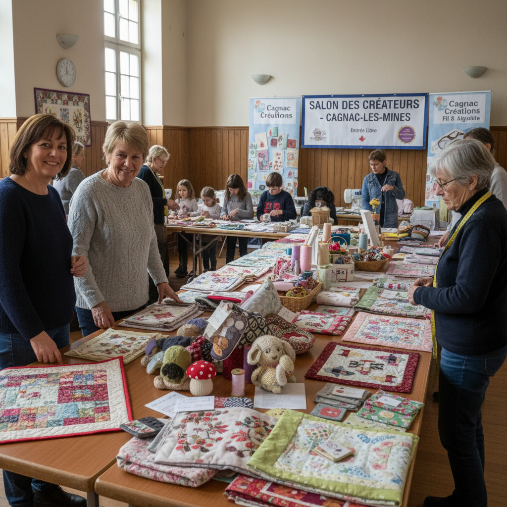 découvrez l’exposition-vente du club couture et bricolage à cagnac-les-mines, mettant à l’honneur l’art du fil et du fait main avec des créations uniques et artisanales.