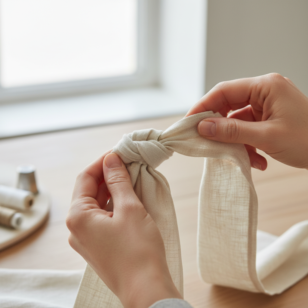 découvrez comment réaliser facilement un nœud en tissu pour embellir et sublimer vos créations couture avec des astuces simples et rapides.