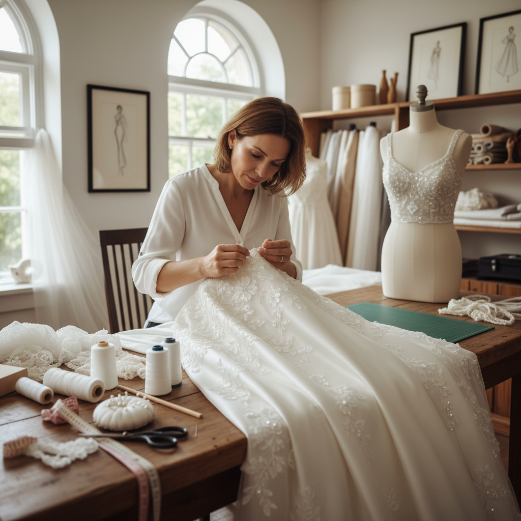 découvrez comment créer une robe de mariage unique en 2025 grâce à notre guide complet de couture sur mesure. conseils pratiques et astuces pour une création personnalisée parfaite.