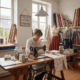 découvrez comment elle a transformé sa passion autodidacte pour la couture en un métier d'artisanat reconnu à dourdain, alliant créativité et savoir-faire unique.