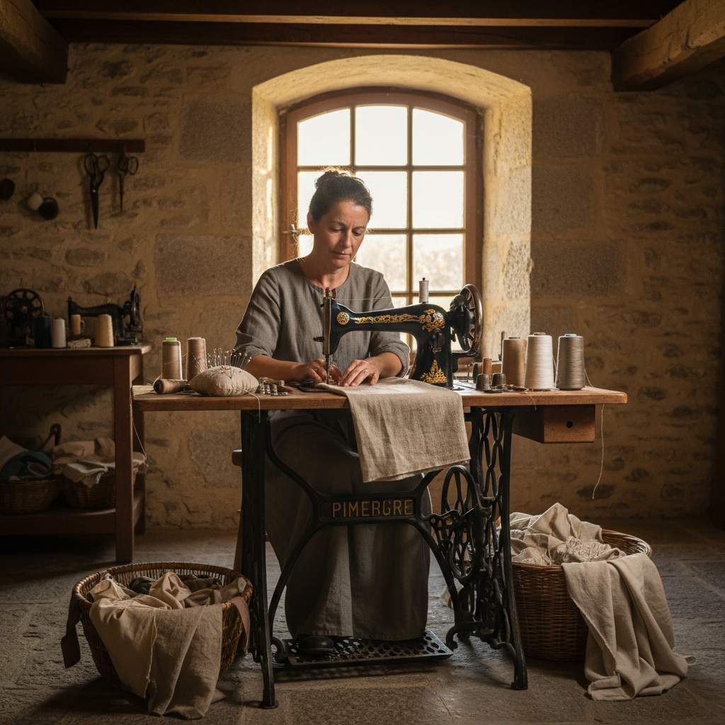 découvrez les débuts de la couture traditionnelle à l’écomusée de plouigneau et plongez dans un retour aux racines artisanales riches en savoir-faire et en histoire.