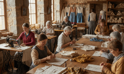 découvrez les débuts de la couture traditionnelle à l’écomusée de plouigneau et plongez dans un retour aux techniques artisanales authentiques, symbole du patrimoine local.