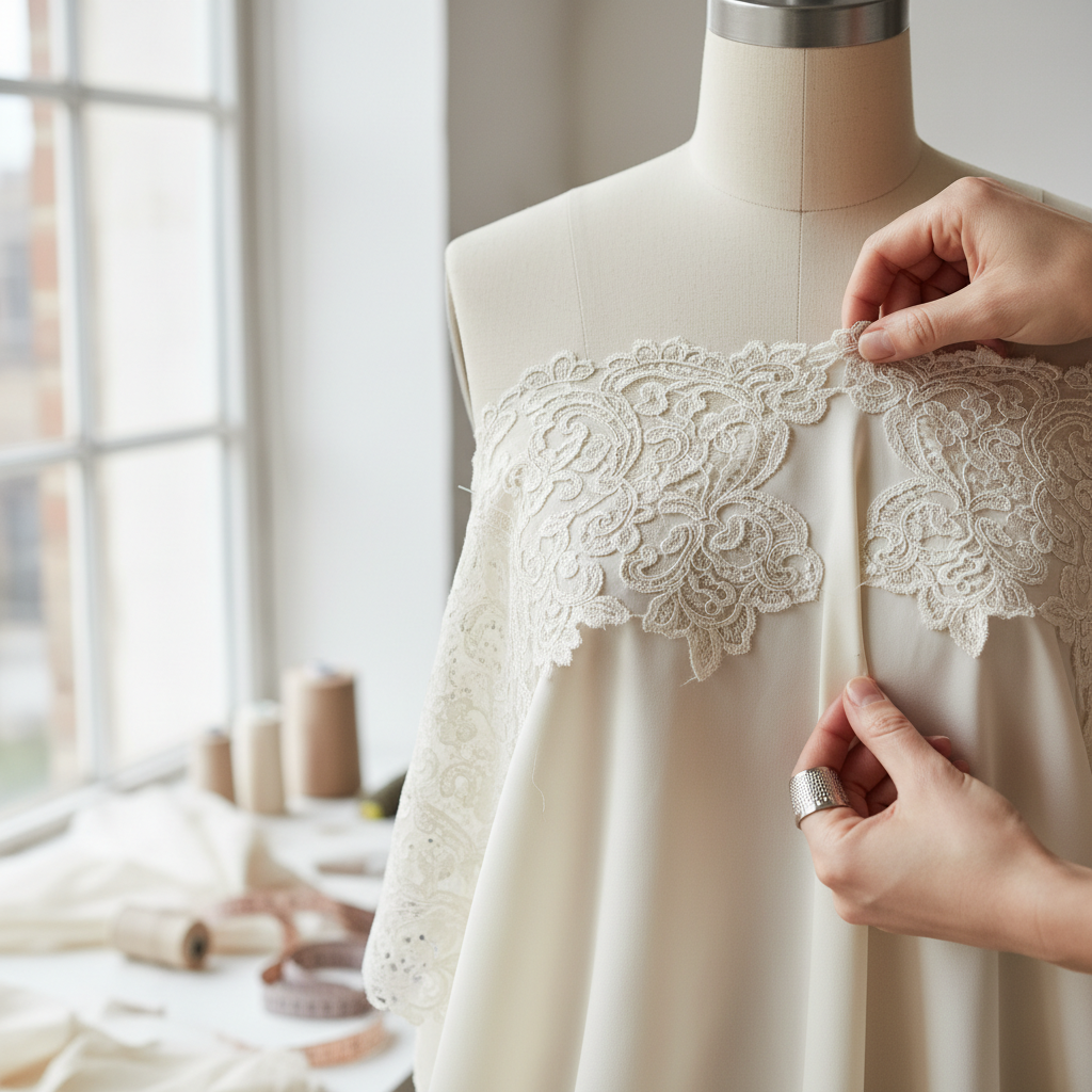 découvrez nos astuces et conseils pour bien choisir vos guipures et dentelles, et sublimer toutes vos créations couture avec élégance et style.