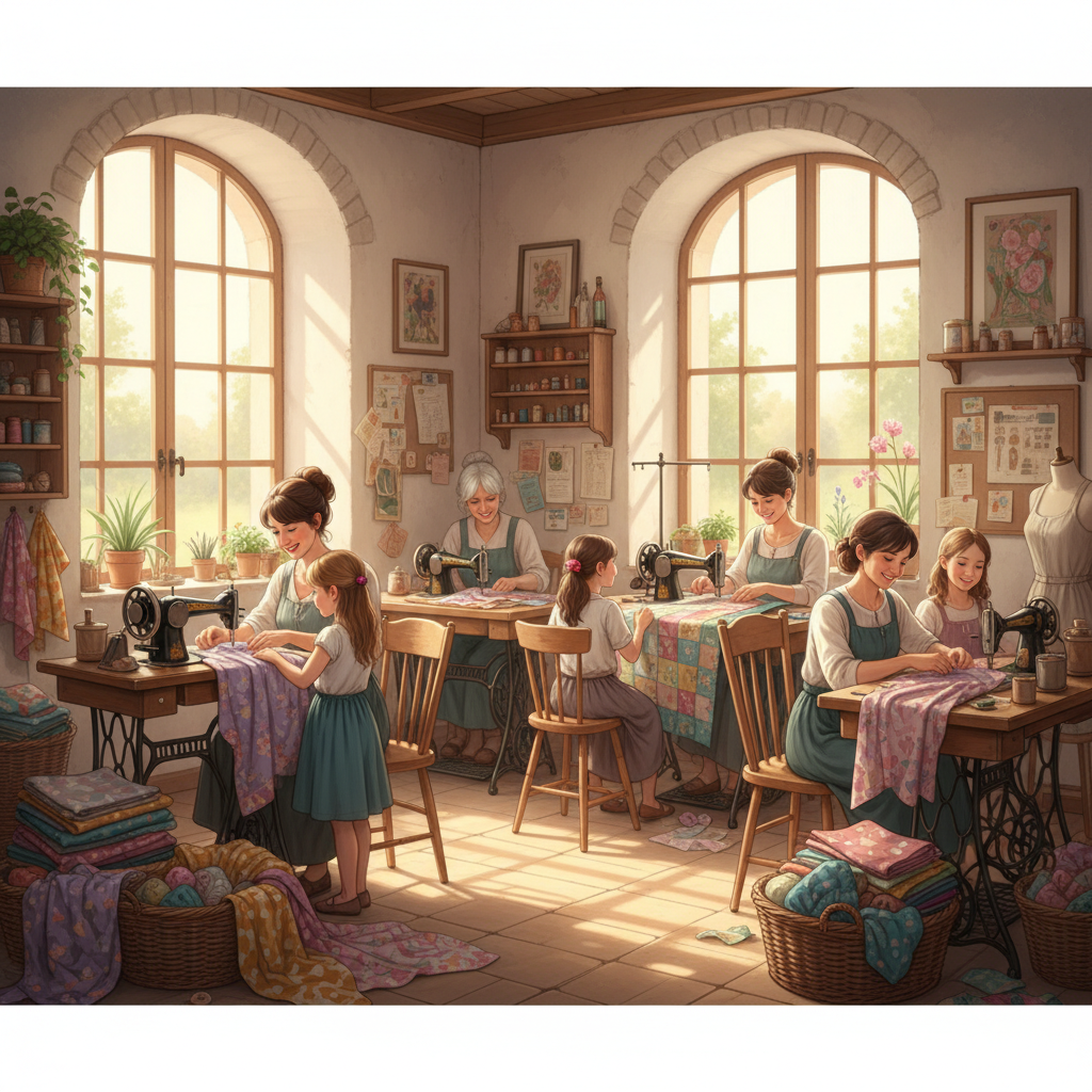 découvrez l'atelier couture à longuenée-en-anjou, un lieu passionnant qui charme petits et grands avec ses ateliers créatifs et ses créations uniques.