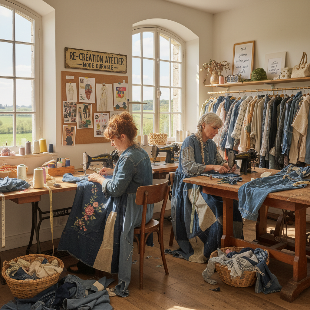 découvrez comment, près de segré, des artisans transforment des vêtements usagés en créations durables alliant recyclage et savoir-faire écoresponsable pour un mode de vie plus green.
