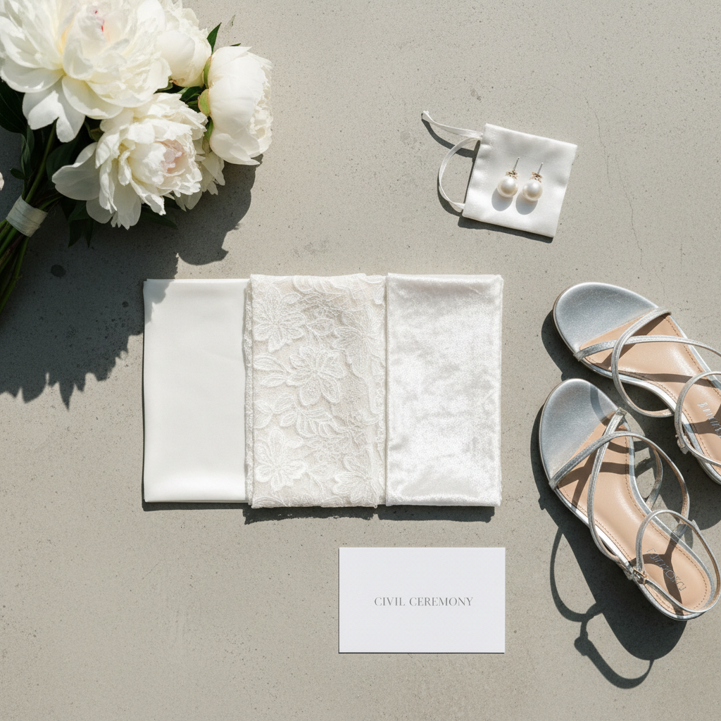 découvrez notre sélection de robes blanches pour mariage civil 2025, alliant élégance discrète et modernité pour un jour inoubliable.