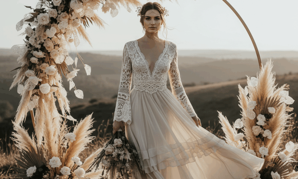 découvrez comment la robe boho chic sublime votre liberté pour un mariage moderne en 2025, alliant élégance bohème et tendances actuelles pour un jour inoubliable.