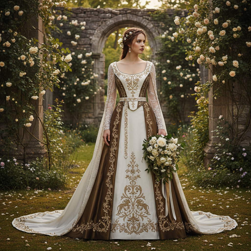 découvrez les robes de mariée médiévales en 2025, alliant inspirations contemporaines et élégance des modèles historiques pour un mariage unique et authentique.