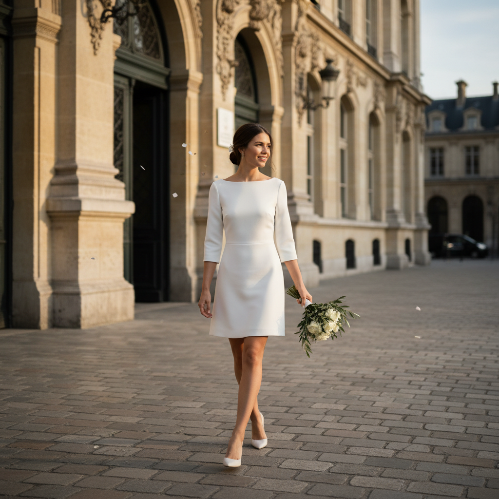 découvrez notre sélection de robes pour mariage civil, alliant élégance et style couture pour une cérémonie inoubliable et raffinée.