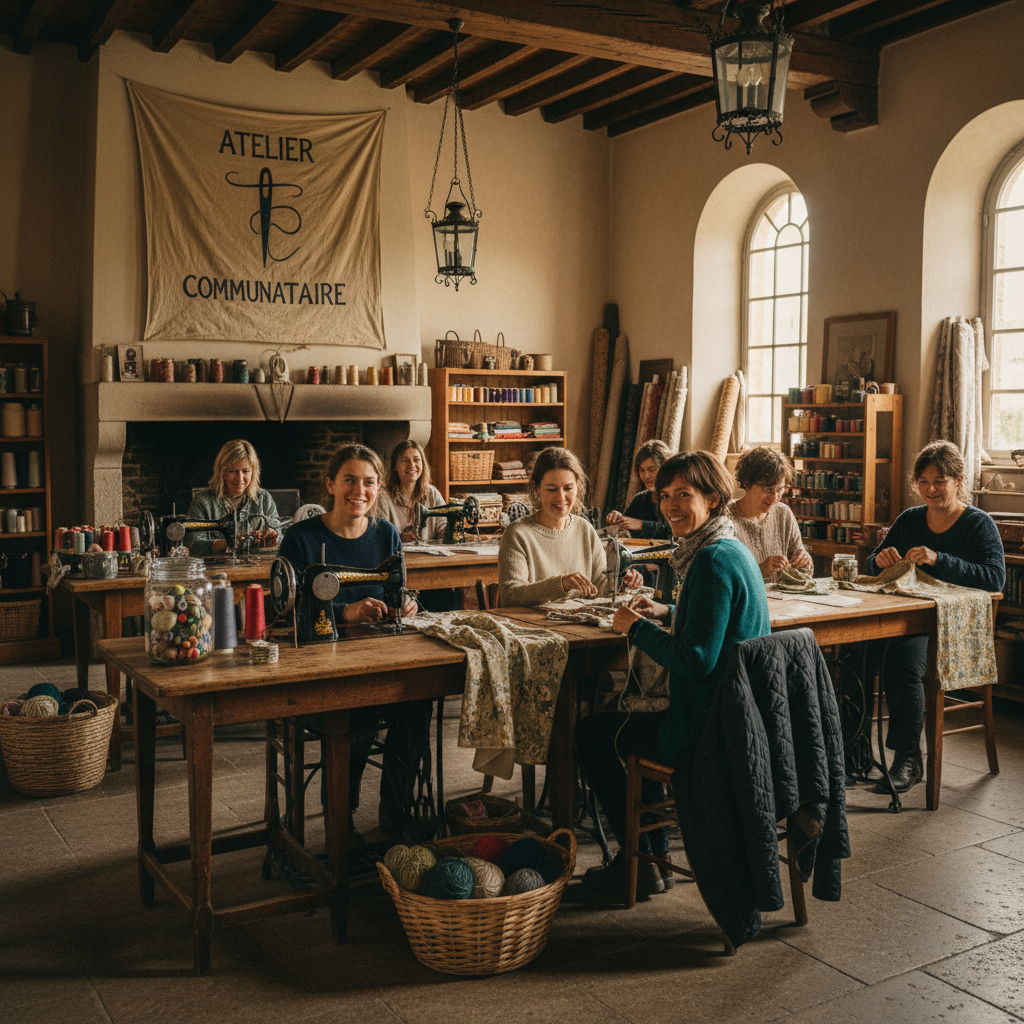 participez à l'atelier créatif textile et couture de la lanterne à saint-béat-lez ce samedi et exprimez votre créativité dans une ambiance conviviale.