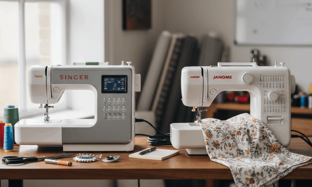 découvrez notre comparaison en 2025 entre singer et janome pour choisir la machine à coudre idéale selon votre niveau, débutant ou expert. guide complet et conseils pratiques.