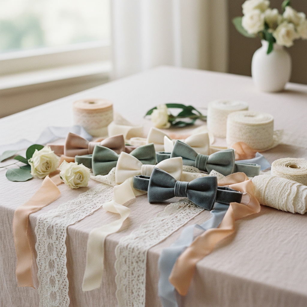 découvrez comment sublimer votre mariage en 2025 en associant élégamment nœuds papillon, rubans et dentelles pour un style unique et raffiné.