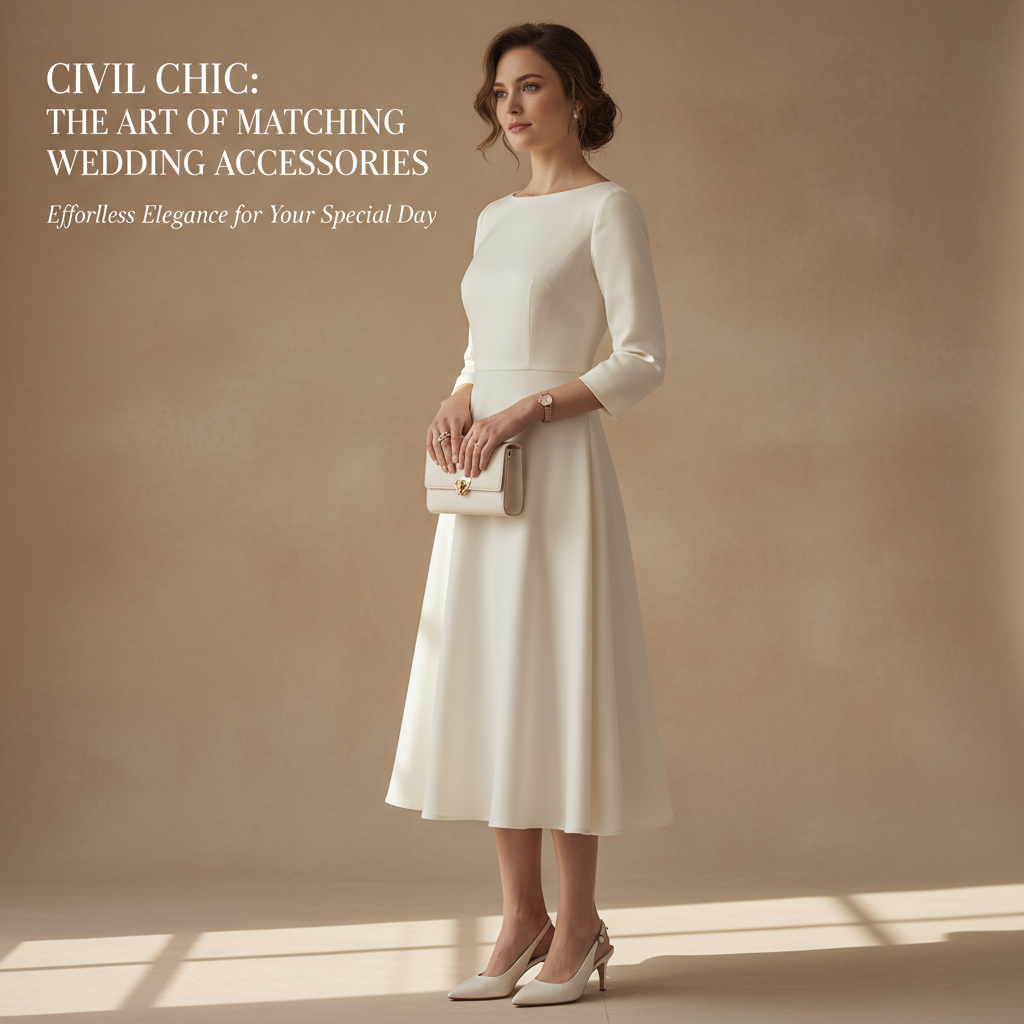découvrez nos conseils pour choisir et assortir vos accessoires avec élégance lors d'un mariage civil, afin de créer un look harmonieux et raffiné.