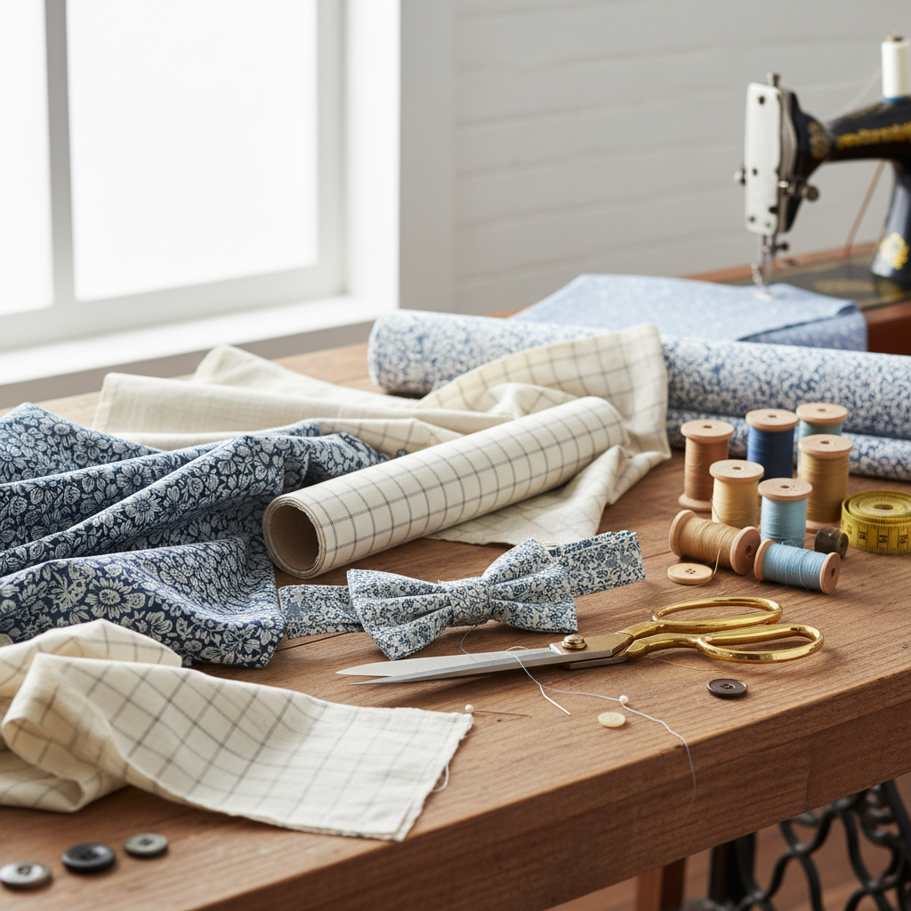 apprenez à réaliser un nœud papillon en tissu facilement grâce à notre tuto couture étape par étape, idéal pour débutants et passionnés.