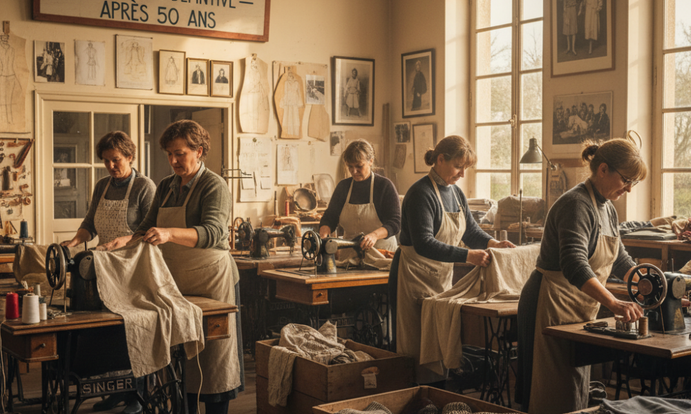 découvrez l'histoire et la clôture d'a3 confection, une maison emblématique qui a marqué 50 ans d'excellence et de savoir-faire en couture.