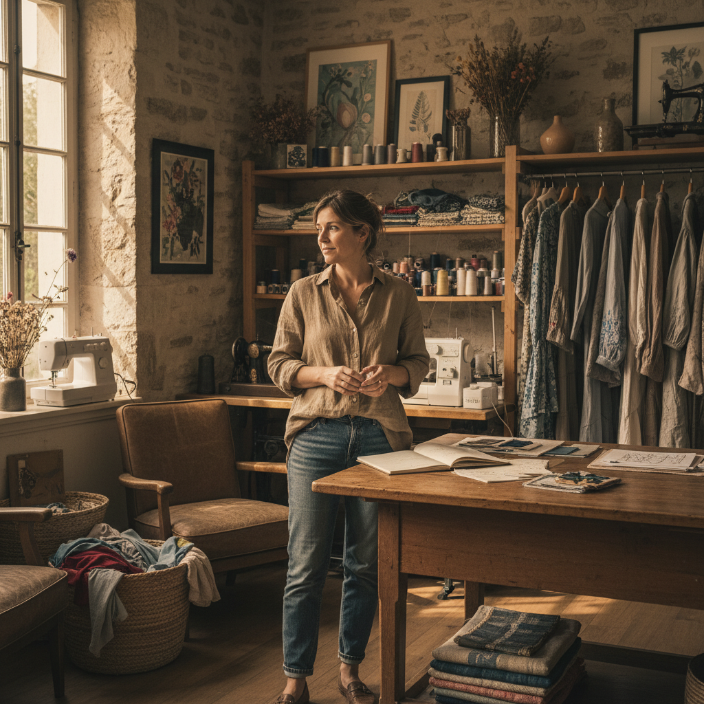 après huit ans de dévouement à la couture, justine d’« au cas par sac » à rustroff annonce la fin de son aventure passionnante, marquant une nouvelle étape dans son parcours créatif.