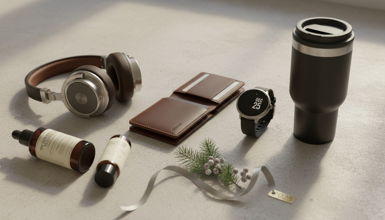 découvrez notre sélection élégante et pratique de cadeaux de noël 2025 pour homme, idéale pour trouver le présent parfait qui allie style et utilité.