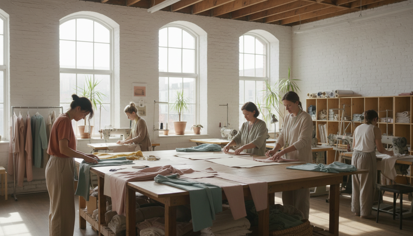 découvrez clémence dugas, 19 ans, passionnée de couture, qui crée sa propre marque de vêtements innovante et tendance, captivant le monde de la mode.