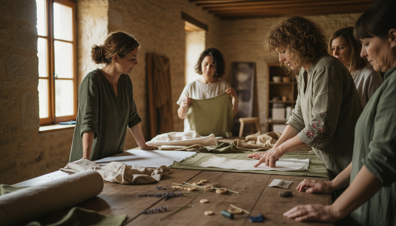 découvrez l'exposition engagée à cournon-d'auvergne qui célèbre l'art traditionnel de la couture à la main, mettant en lumière savoir-faire et créativité.