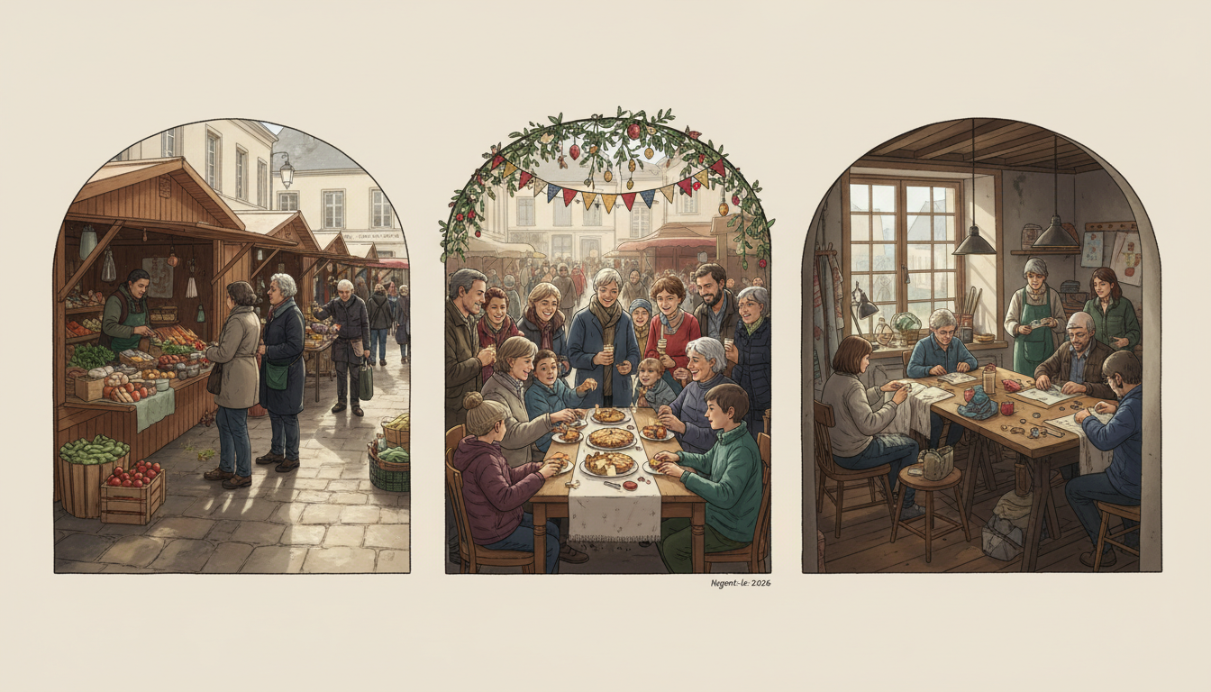 explorez le programme dynamique début 2026 de l’espace de vie sociale de nogent-le-rotrou avec ses marchés animés, la célébration festive de l’épiphanie et des ateliers de couture créatifs pour tous les âges.