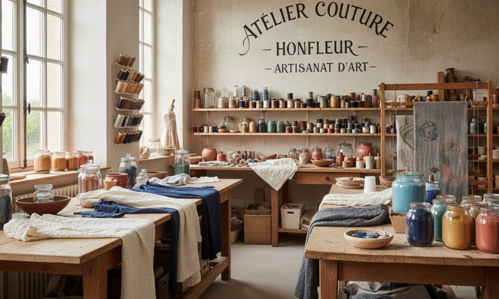 découvrez l'atelier louisiane à honfleur, où la haute couture s'inspire de l'art de la peinture naturelle pour créer des pièces uniques alliant élégance et créativité.