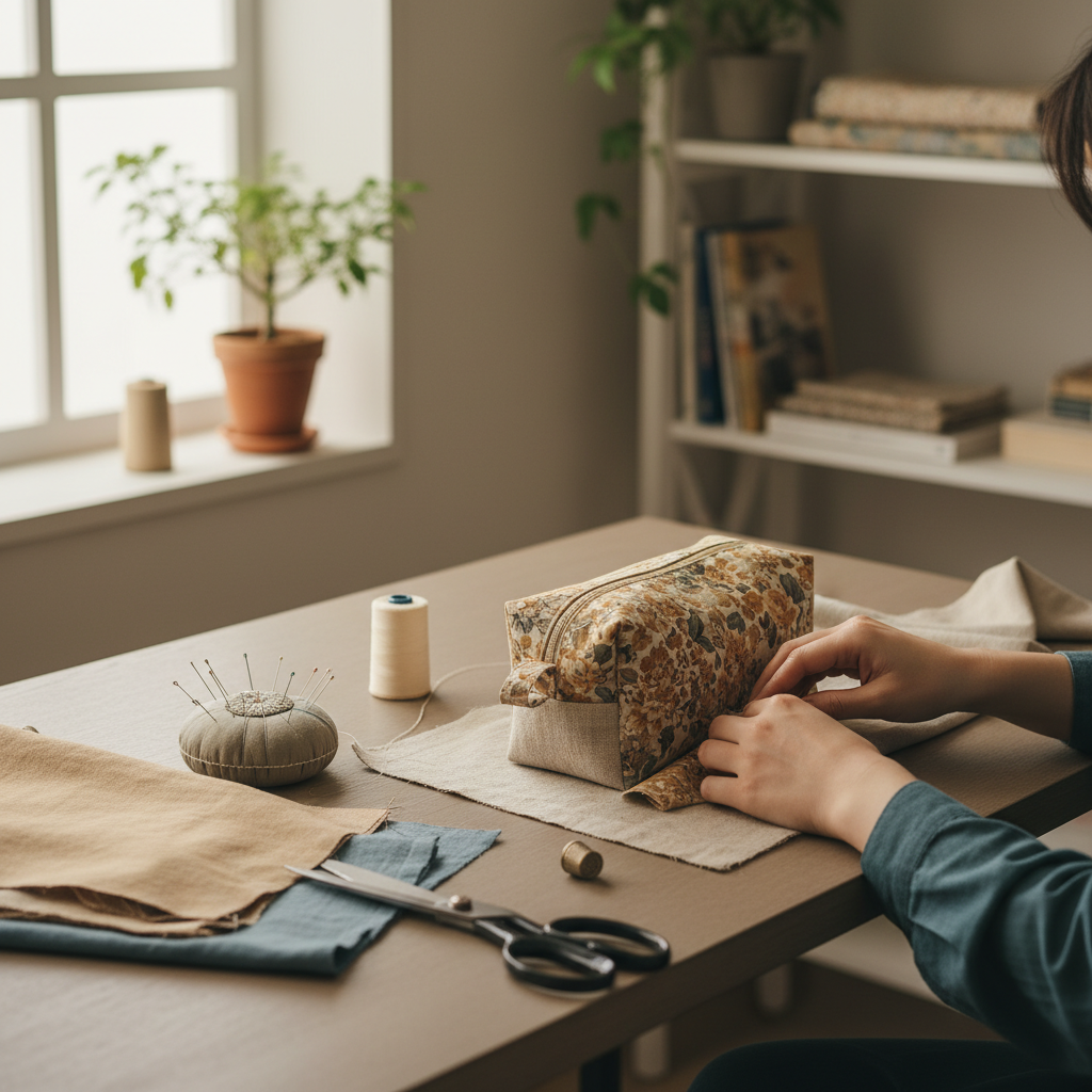téléchargez gratuitement notre patron de trousse de toilette et apprenez à coudre facilement cet accessoire indispensable grâce à notre guide pas à pas.